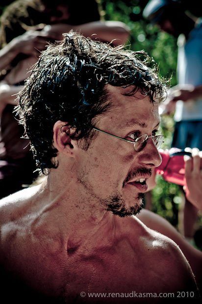 Christian, à L'AgorA, 2010. Photo Renaud Kasma.