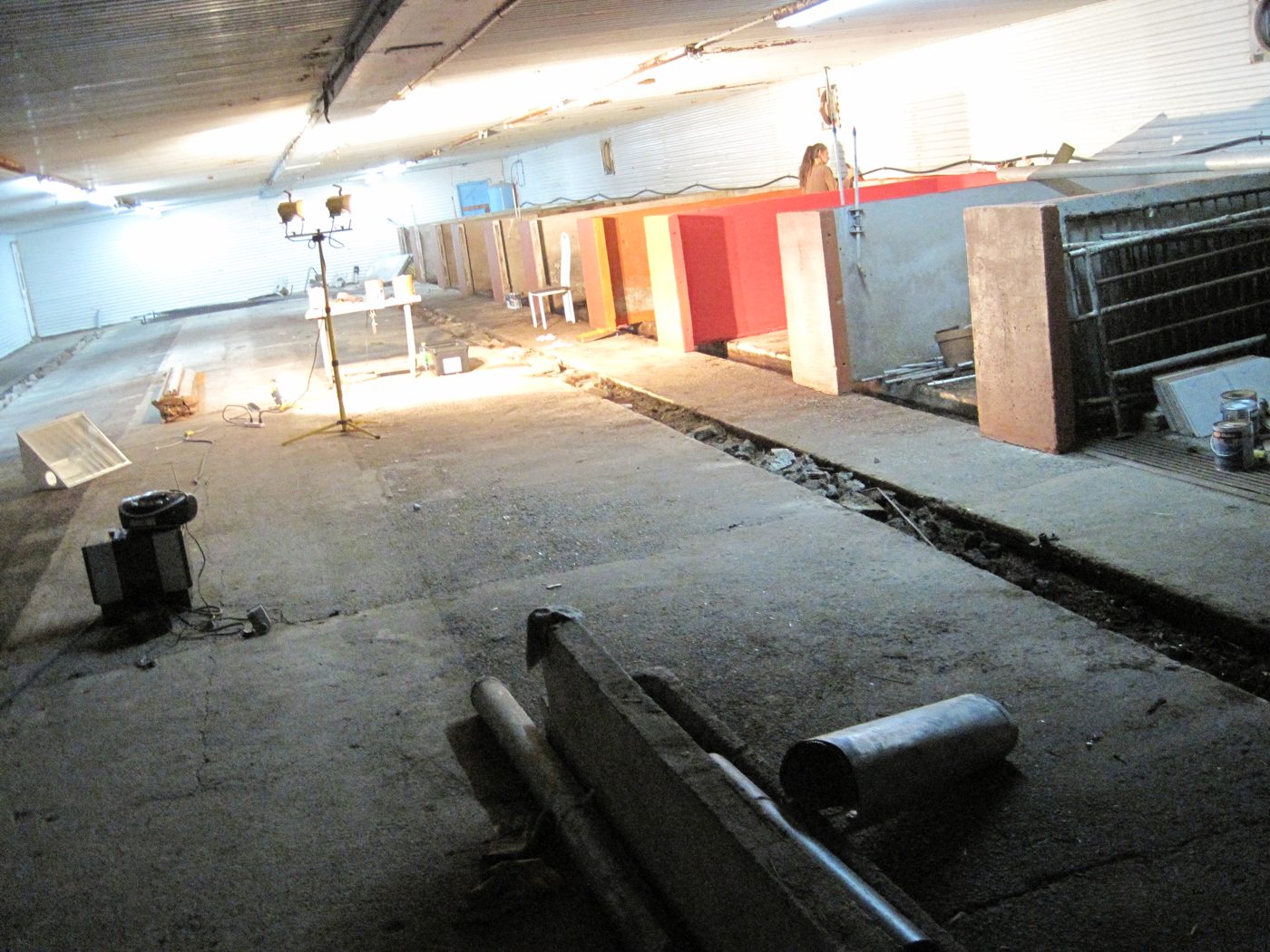 Vue d'ensemble du bunker, septembre 2010.