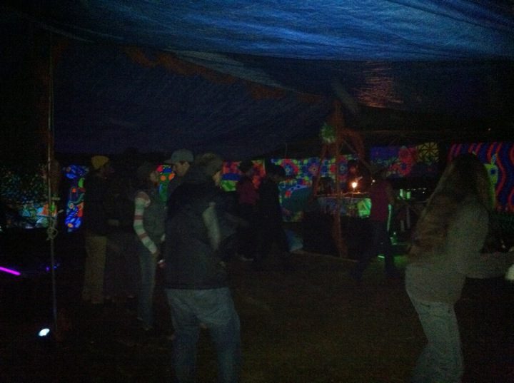 Tatanka 2011 : sous la bâche, les lumières.