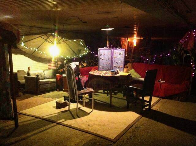 Automne 2012 : le camping intérieur, 19 novembre 2012