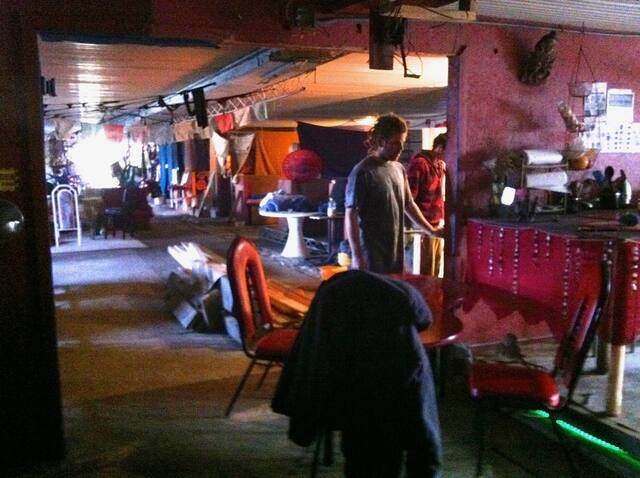 Automne 2012 : le camping intérieur, 20 novembre 2012